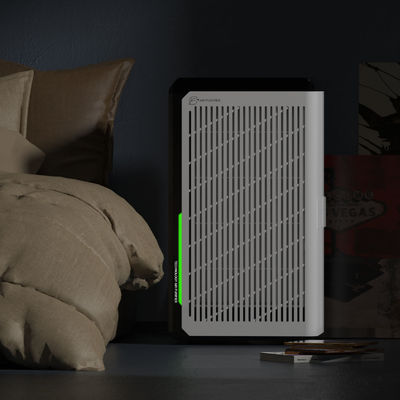 65dB True Hepa UV Air Purifier With Humidifer Filter 250m2 Large Room Smoke