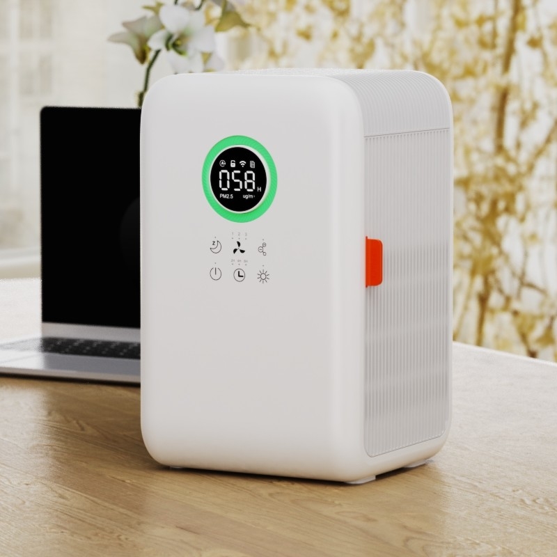 11W Office Small Hepa Filter Portable Air Purifier XT-KJ070A Customized